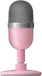 razer seiren mini compact condenser microphone pink photo