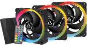 arctic bionix p120 a rgb 3 fans bundle 120mm a rgb illuminated fans argb controller photo