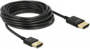 delock 84775 cable hdmi with ethernet hdmi a m hdmi a m 3d 4k 45 m slim high quality photo