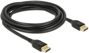 delock 85661 displayport cable 8k 60 hz 3m dp 8k certified photo