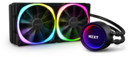 nzxt kraken x53 rgb 240mm water cooling illuminated fans and pump photo