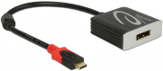 delock 63312 adapter usb type c male displayport female dp alt mode 4k 60 hz photo delock 63312 adapter usb type c male displayport female dp alt mode 4k 60 hz photo