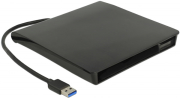 delock 42602 external enclosure for 525 slim sata drives 127 mm to usb type a male photo