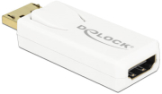 delock 65580 adapter displayport 12 male hdmi female 4k active white photo