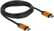 delock 85729 high speed hdmi cable 48 gbps 8k 60 hz 2 m photo