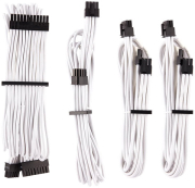 corsair diy cable premium individually sleeved dc cable starter kit type4 gen4 white photo