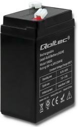 qoltec 53032 agm battery 6v 45ah max 675a photo