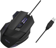 logilink id0202 ergonomic usb gaming mouse 2400 dpi black photo