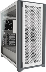 case corsair 5000d airflow tempered glass mid tower atx white photo