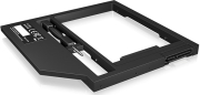 raidsonic icy box ib ac649 adapter for 25 hdd ssd in notebook dvd bay photo