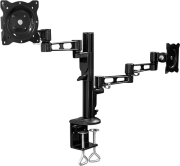 logilink bp0074 dual monitor mount 1326 aluminum arm length 358 mm photo