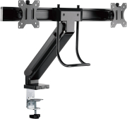 logilink bp0102 dual monitor mount 1727 with handle curved screens photo