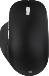 microsoft bluetooth ergonomic mouse black photo