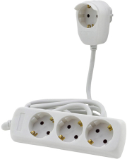 rev multiple socket outlet 3 1 fold 2m white powersplit 0012312114 ws photo