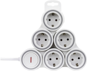 rev multiple socket outlet supraflex white 0015520115 photo
