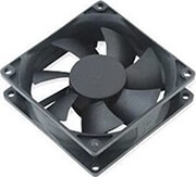 akasa dfs922512la1 92cm black fan 9225mm 12v 3 pins sleeve bearing low speed low noise photo