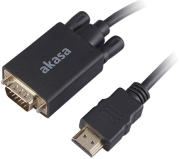 akasa ak cbhd26 20bk hdmi to vga adapter cable 2m photo