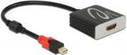 delock 65302 active mini displayport 14 to hdmi adapter 4k 60 hz hdr photo