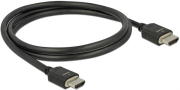 delock 85293 ultra high speed hdmi cable 48 gbps 8k 60 hz 1 m photo