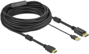 delock 85968 hdmi to displayport cable 4k 30 hz 10 m photo