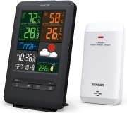 sencor sws 7300 weather station with wireless sensor photo