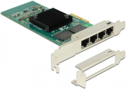 delock 89946 pci express x4 card 4 x rj45 gigabit lan i350 photo