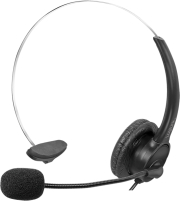 logilink hs0056 mono headset 1x usb a plug microphone photo
