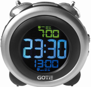 gotie gbe 300s alarm clock silver photo