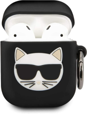 karl lagerfeld cover choupette for apple airpods gen 1 apple airpods gen 2 black klaca2silchbk photo