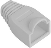 lanberg strain relief rj45 boot cap grey 100 pack photo