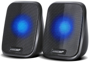 audiocore ac835 20 stereo speakers for pc laptop smartphone 2x3w black photo audiocore ac835 20 stereo speakers for pc laptop smartphone 2x3w black photo