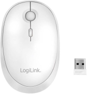logilink id0205 wireless bluetooth dual mode mouse 24ghz 1000 1600dpi white photo