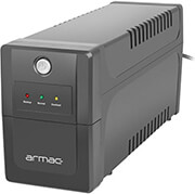 armac home 650f led 2x schuko outlets ups photo