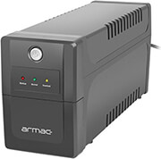 armac home 850va led 2x schuko outlets ups photo