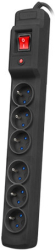 armac multi m6 3m 6x french outlets surge protector me diakopti black photo