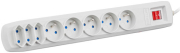 armac r8 5m 5x french outlets 3x europlug outlets surge protector me diakopti grey photo