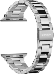 spigen modern fit band for apple watch 4 5 6 7 se 42 44 45 mm silver photo