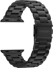 spigen modern fit band for apple watch 4 5 6 7 se 42 44 45 mm black photo