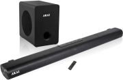 akai asb 7wsw soundbar subwoofer with bluetooth usb aux in ir hdmi 120w