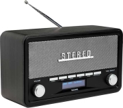 denver dab 18 fm dab retro bluetooth dark grey photo