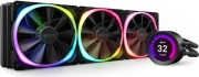nzxt kraken z73 rgb 360mm water cooling illuminated fans and pump photo