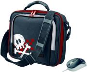 trust 17299 set pirate 100 netbook carry bag micro mouse photo