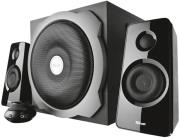 trust 19019 tytan 21 subwoofer speaker set black photo