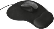 trust 20424 primo mouse kai ergonomiko mouse pad black photo