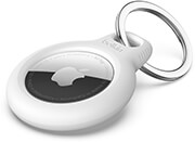 belkin secure airtag holder with keyring white photo