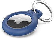 belkin secure airtag holder with keyring blue photo belkin secure airtag holder with keyring blue photo