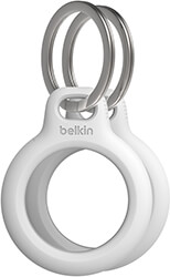 belkin secure airtag holder keychain 2 pack white photo