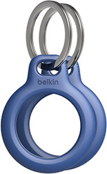 belkin secure airtag holder keychain 2 pack blue photo
