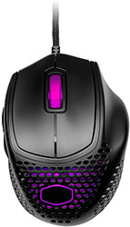coolermaster mm720 16000dpi rgb gaming mouse glossy black photo