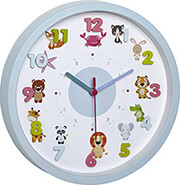tfa 60305114 little animal kids wall clock photo tfa 60305114 little animal kids wall clock photo